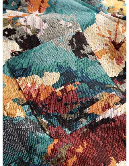 GABBA Πουκάμισο - Jacket SIMONE RESO FIORE LS Πολύχρωμο GABBA - 8