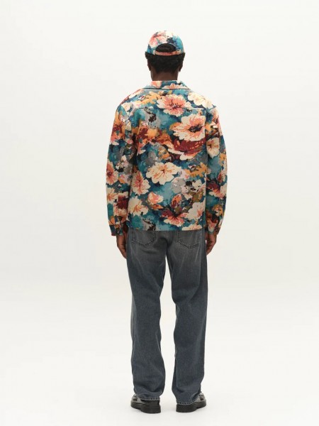 GABBA Πουκάμισο - Jacket SIMONE RESO FIORE LS Πολύχρωμο GABBA - 4