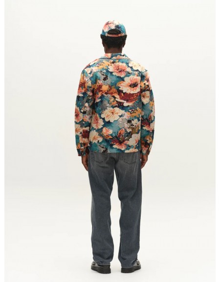 GABBA Shirt - Jacket SIMONE RESO FIORE LS Multicolor GABBA - 4