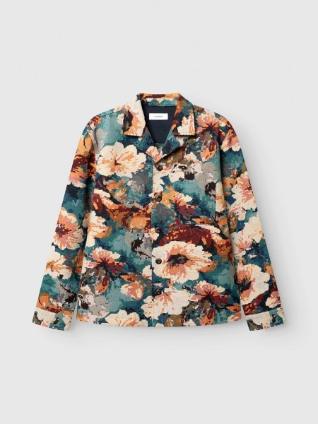 GABBA Πουκάμισο - Jacket SIMONE RESO FIORE LS Πολύχρωμο GABBA - 1
