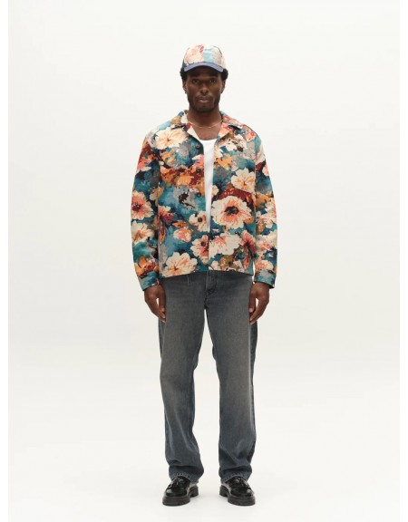 GABBA Shirt - Jacket SIMONE RESO FIORE LS Multicolor GABBA - 2