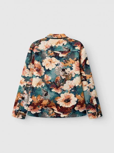 GABBA Πουκάμισο - Jacket SIMONE RESO FIORE LS Πολύχρωμο GABBA - 3