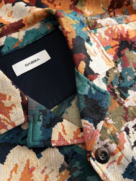 GABBA Πουκάμισο - Jacket SIMONE RESO FIORE LS Πολύχρωμο GABBA - 7