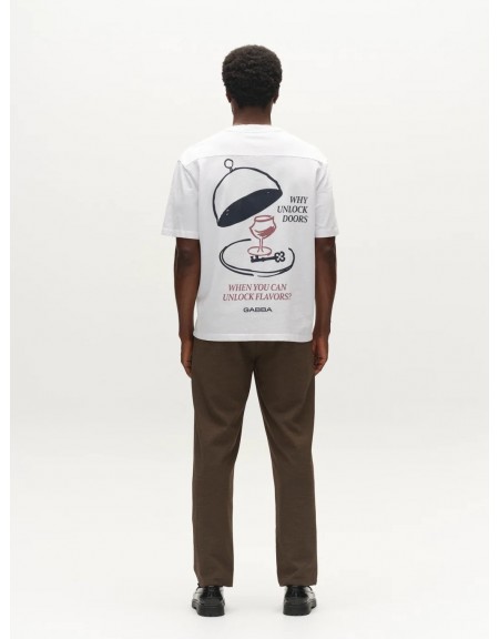 GABBA T-shirt LEGIN WIX BOXY HOUR LOBBY2 SS White GABBA - 6