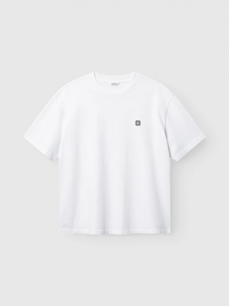 GABBA T-shirt LEGIN WIX BOXY HOUR LOBBY2 SS White GABBA - 3
