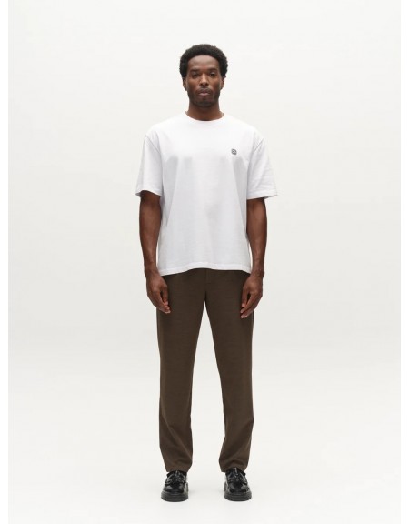 GABBA T-shirt LEGIN WIX BOXY HOUR LOBBY2 SS Λευκό GABBA - 5