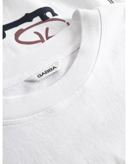 GABBA T-shirt LEGIN WIX BOXY HOUR LOBBY2 SS White GABBA - 7