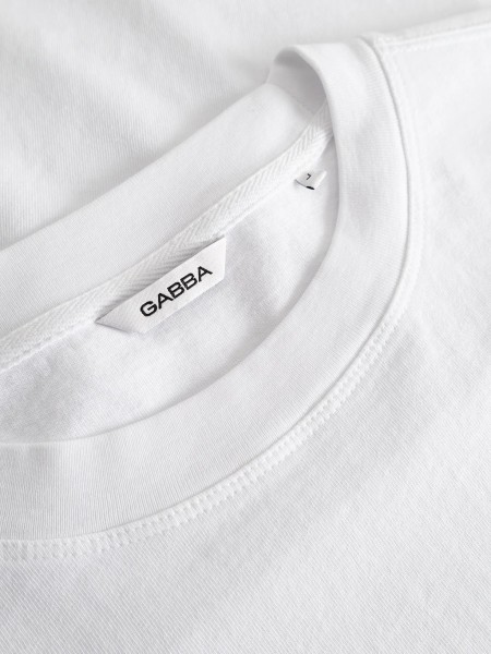 GABBA T-shirt LEGIN WIX BOXY HOUR LOBBY1 SS White GABBA - 7
