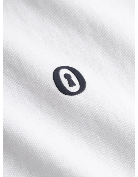 GABBA T-shirt LEGIN WIX BOXY HOUR LOBBY1 SS Λευκό GABBA - 8