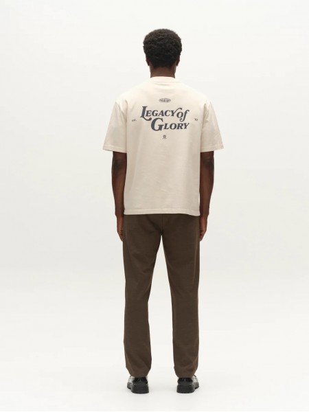 GABBA T-shirt LEGIN BOXY GLORY SS Μπεζ GABBA - 5