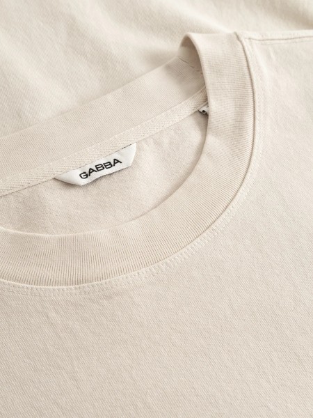 GABBA T-shirt LEGIN BOXY GLORY SS Μπεζ GABBA - 8