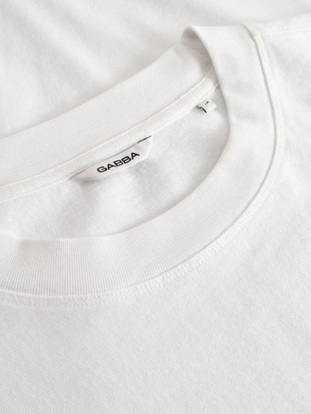GABBA T-shirt LEGIN BOXY FIORE SS White GABBA - 6