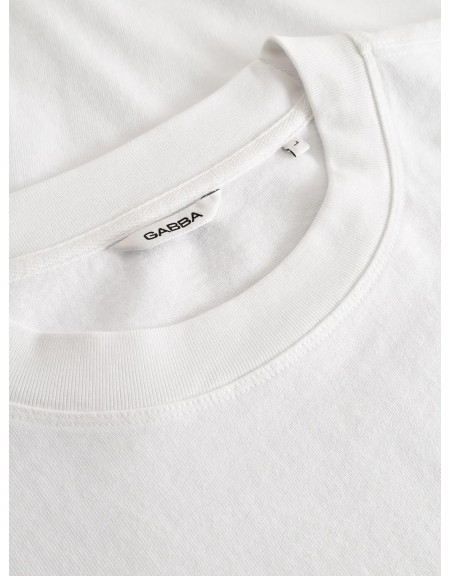 GABBA T-shirt LEGIN BOXY FIORE SS White GABBA - 6