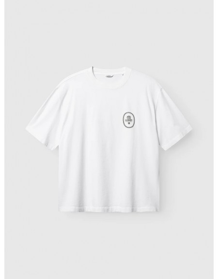 GABBA T-shirt LEGIN BOXY FIORE SS Λευκό GABBA - 1