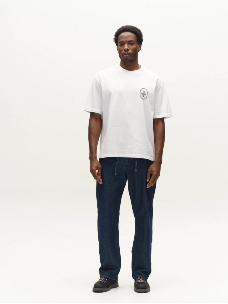 GABBA T-shirt LEGIN BOXY FIORE SS White GABBA - 3