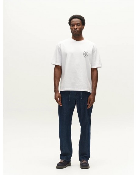 GABBA T-shirt LEGIN BOXY FIORE SS Λευκό GABBA - 3