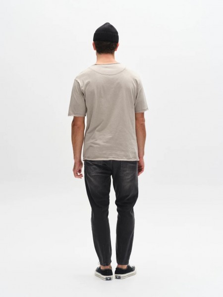GABBA T-shirt KOSTANT NEW SS Μπεζ GABBA - 4