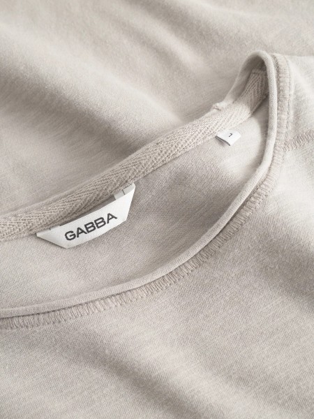 GABBA T-shirt KOSTANT NEW SS Μπεζ GABBA - 5