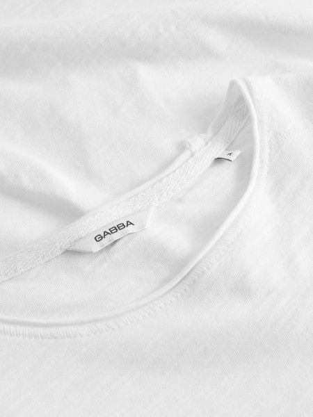 GABBA T-shirt KOSTANT NEW SS Λευκό GABBA - 5