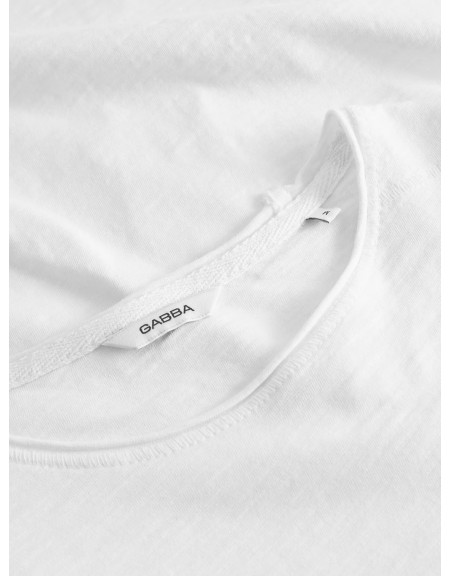 GABBA T-shirt KOSTANT NEW SS Λευκό GABBA - 5