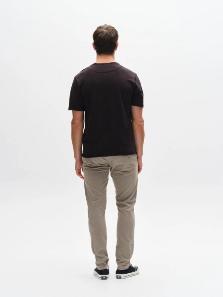 GABBA T-shirt KOSTANT NEW SS Μαύρο GABBA - 4