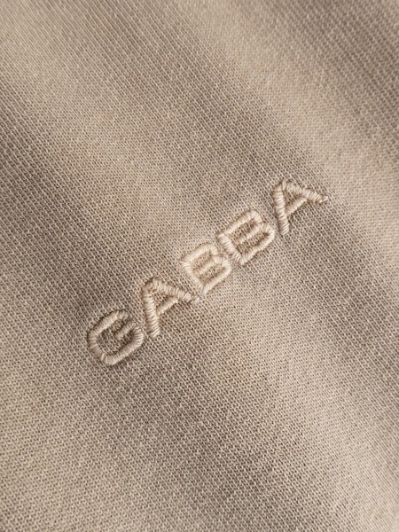 GABBA T-shirt LEGIN WIX BOXY HOUR SS Μπεζ GABBA - 4