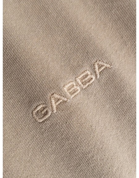 GABBA T-shirt LEGIN WIX BOXY HOUR SS Μπεζ GABBA - 4