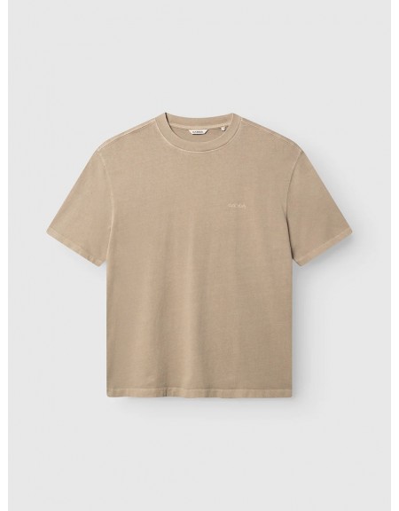 GABBA T-shirt LEGIN WIX BOXY HOUR SS Μπεζ GABBA - 1