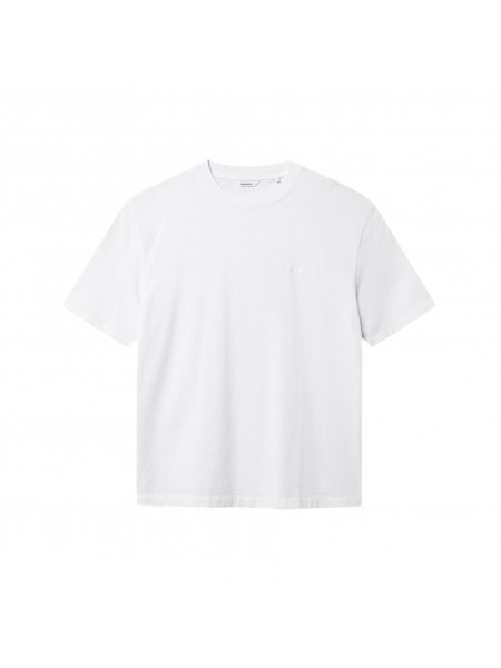 GABBA T-shirt LEGIN WIX BOXY HOUR SS GABBA Λευκό GABBA - 4