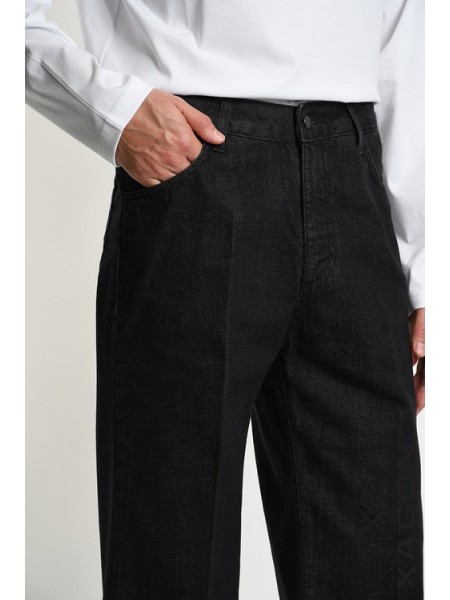 XAGON MAN Jean παντελόνι 2ZU116C Μαύρο XAGON MAN - 3