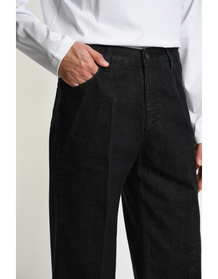 XAGON MAN Jean παντελόνι 2ZU116C Μαύρο XAGON MAN - 3