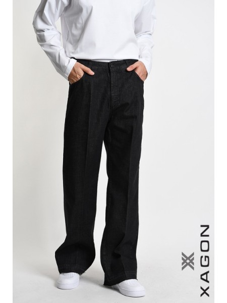 XAGON MAN Jean παντελόνι 2ZU116C Μαύρο XAGON MAN - 1