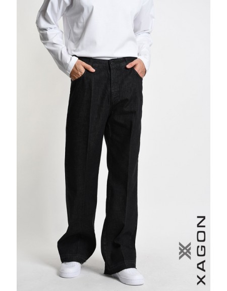 XAGON MAN Jean παντελόνι 2ZU116C Μαύρο XAGON MAN - 1