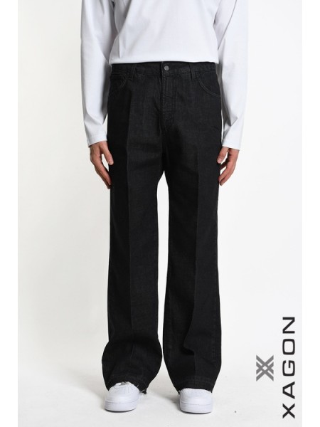 XAGON MAN Jean παντελόνι 2ZU116C Μαύρο XAGON MAN - 6