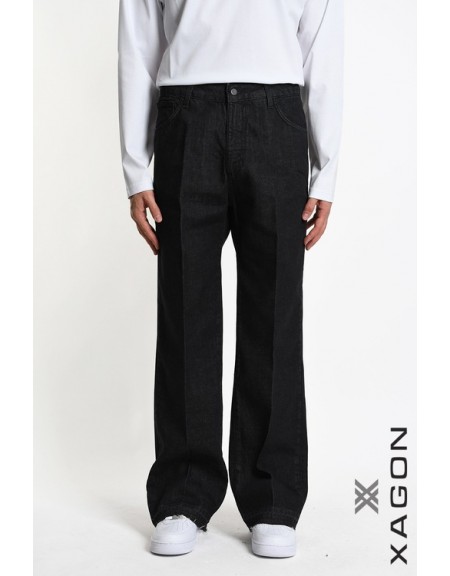 XAGON MAN Jean παντελόνι 2ZU116C Μαύρο XAGON MAN - 6