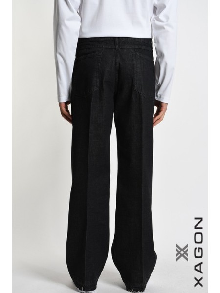 XAGON MAN Jean παντελόνι 2ZU116C Μαύρο XAGON MAN - 2