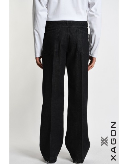 XAGON MAN Jean pants 2ZU116C Black XAGON MAN - 2