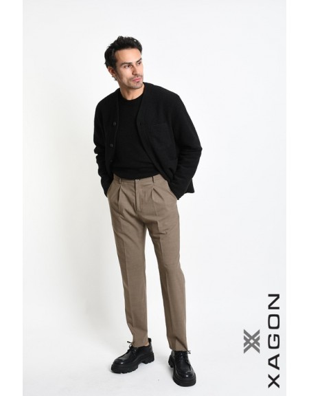 XAGON MAN Knitted cardigan 2WCARUN Black XAGON MAN - 4