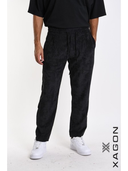 XAGON MAN Corduroy Pants 2MDO703 Black XAGON MAN - 4