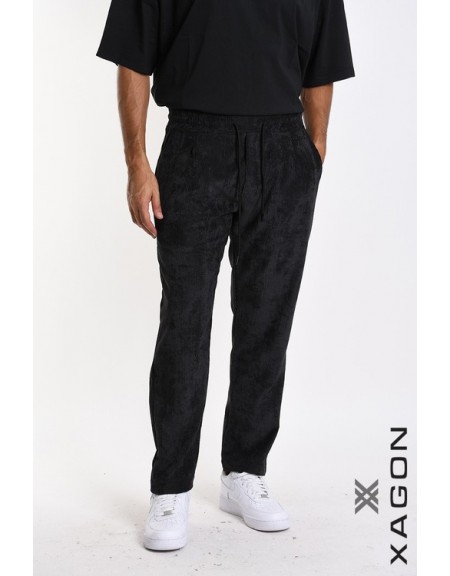 XAGON MAN Corduroy Pants 2MDO703 Black XAGON MAN - 1