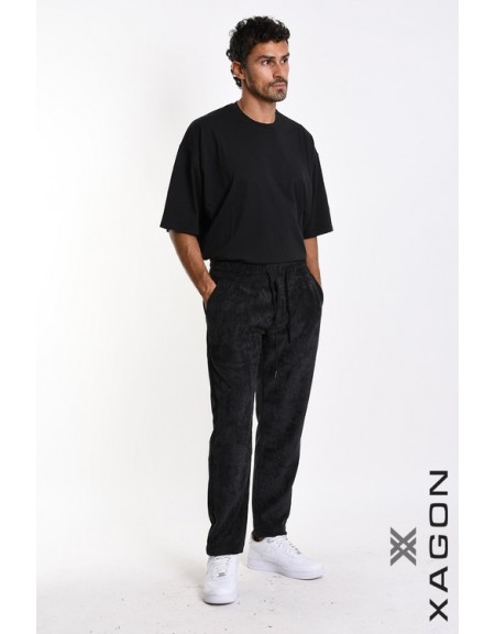 XAGON MAN Corduroy Pants 2MDO703 Black XAGON MAN - 3