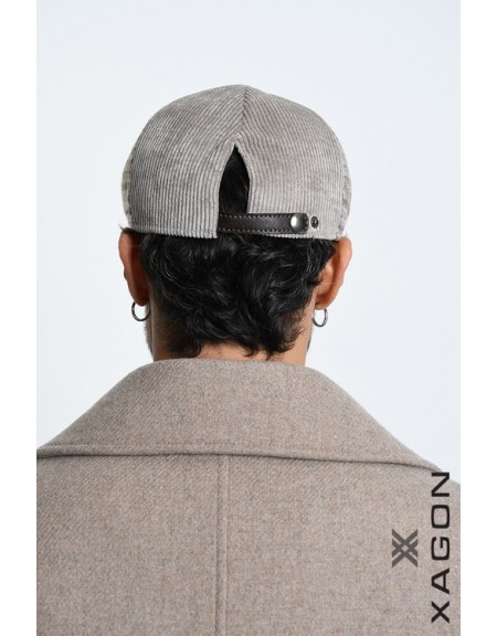 XAGON MAN Καπέλο - Τραγάσκα καρό 2LTABIG Μπεζ - Καφέ XAGON MAN - 3