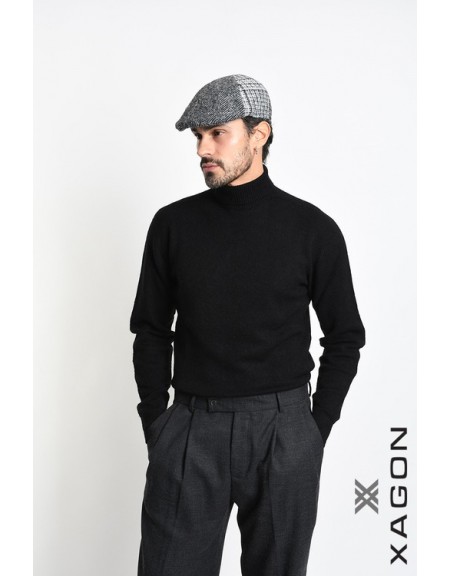 XAGON MAN Καπέλο - Τραγάσκα καρό 2LFK700 Μαύρο - Γκρι XAGON MAN - 3