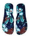 Franklin and Marshall flip-flops FTUA9091S16 blue floral